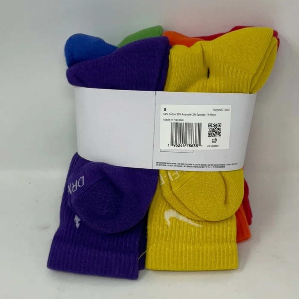 Nike Everyday Plus Kids Multicolor Socks